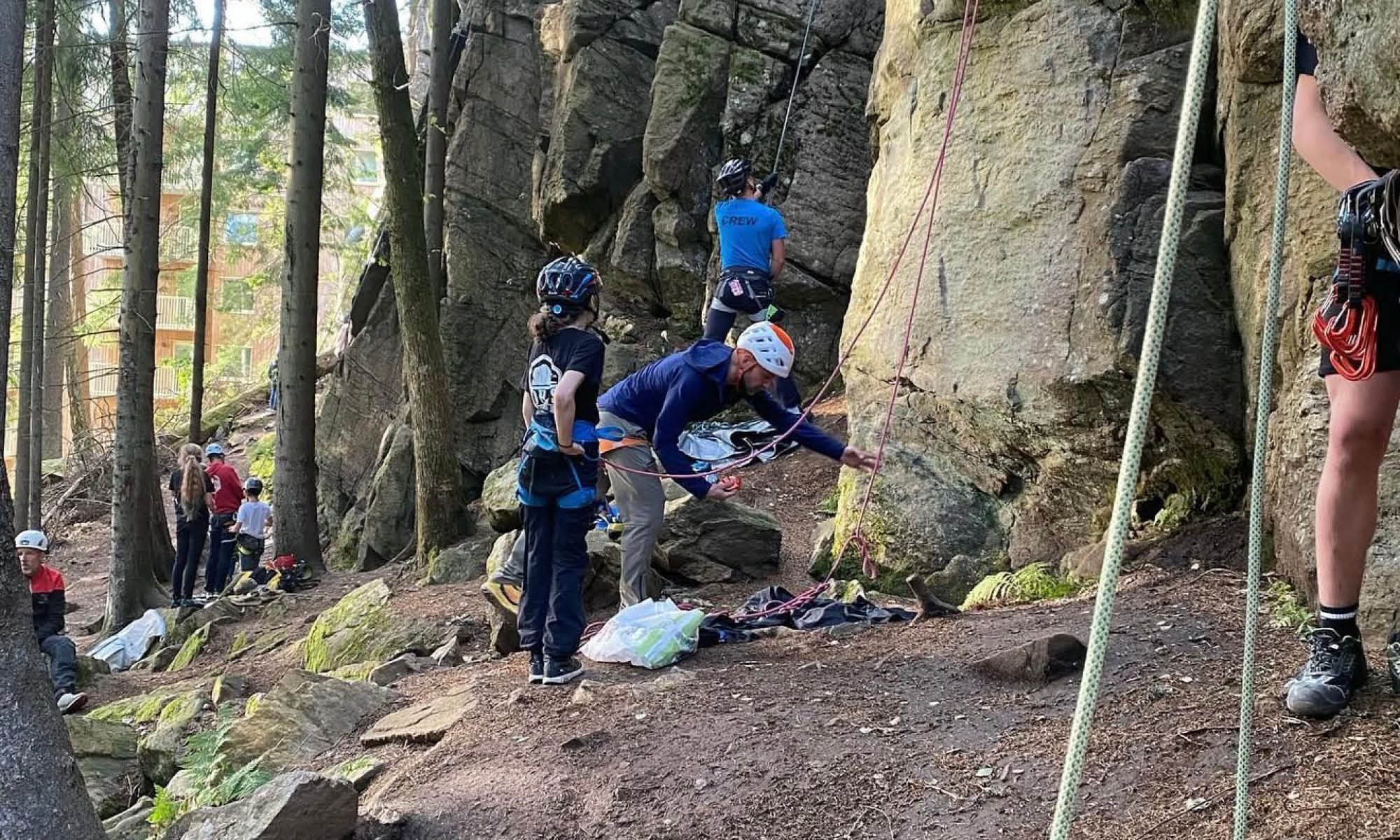 Borås Klätterklubb får stöd från stiftelsen