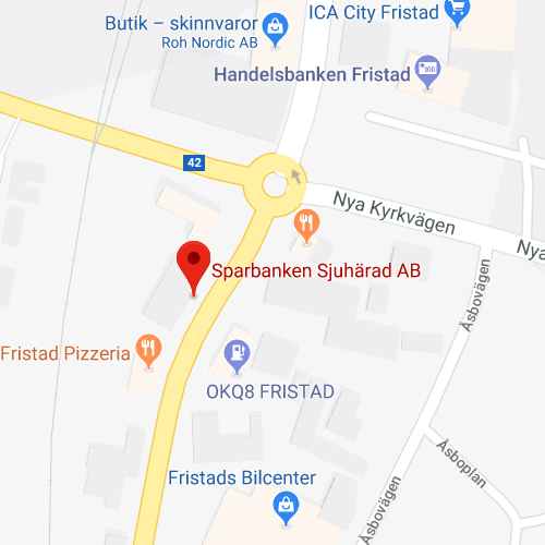 Vägbeskrivning till vårt kontor i Fristad